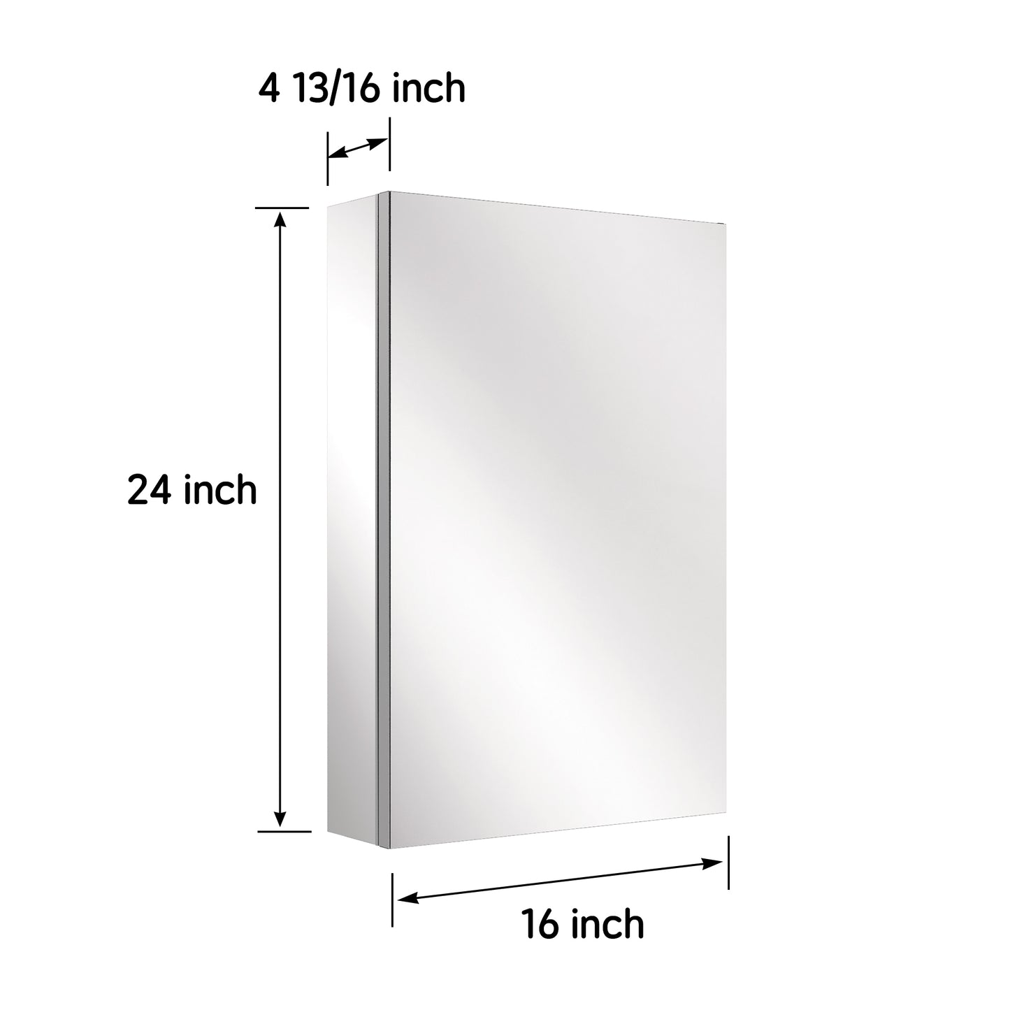16x24 inch Bathroom Medicine Cabinet with Mirror